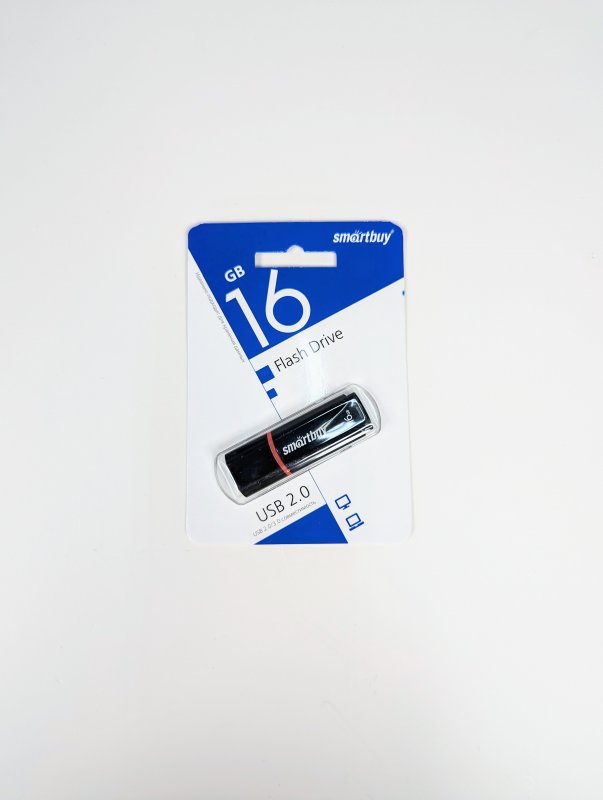 Smartbuy USB флеш-накопитель 16GB Crown Black