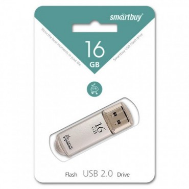 Smartbuy USB флеш-накопитель 16GB V-Cut Series Gray