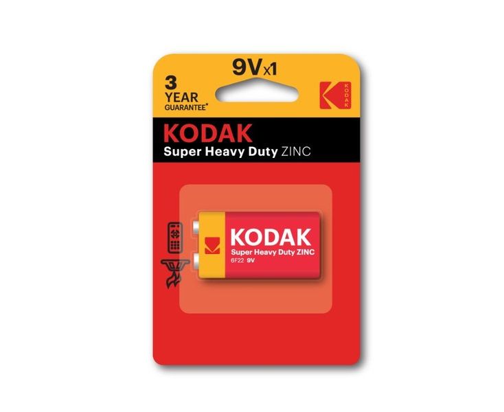 Батарейка Kodak 6F22 9V