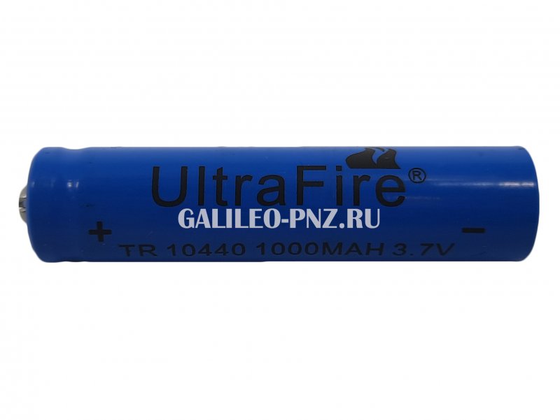 Литиевый аккумулятор (10440) 3.7V 1000mAh 