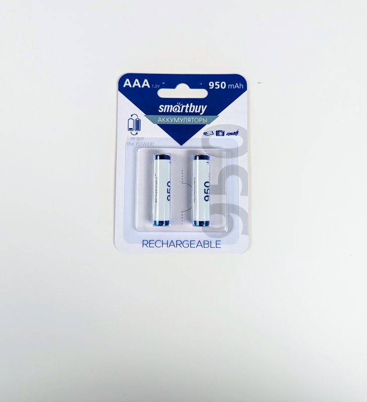 Аккумуляторная батарейка Smartbuy AAA 950mAh