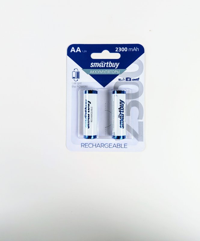 Аккумуляторная батарейка Smartbuy AA 2300mAh