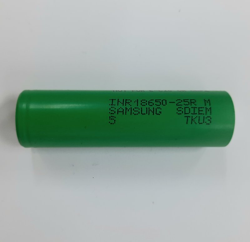 Литиевый аккумулятор (18650) 3,7V 25A 2500mAh Samsung 