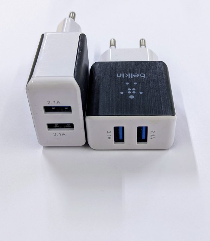 Сетевой адаптер 2USB Belkin 3А