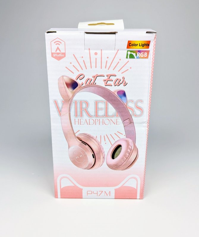 Bluetooth наушники P47M Pink