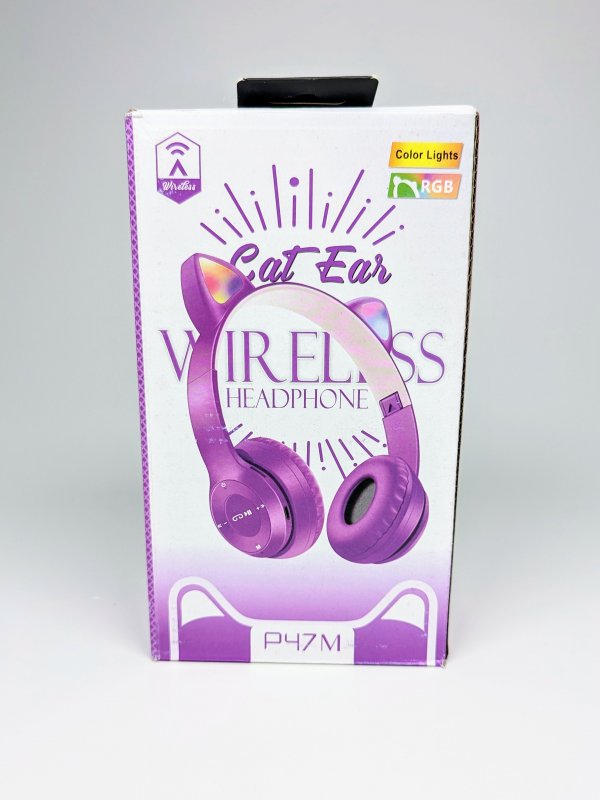 Bluetooth наушники P47M Purple
