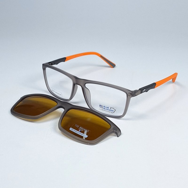 Очки солнцезащитные TED BROWNE TB-401 E-GR/OR-Y1