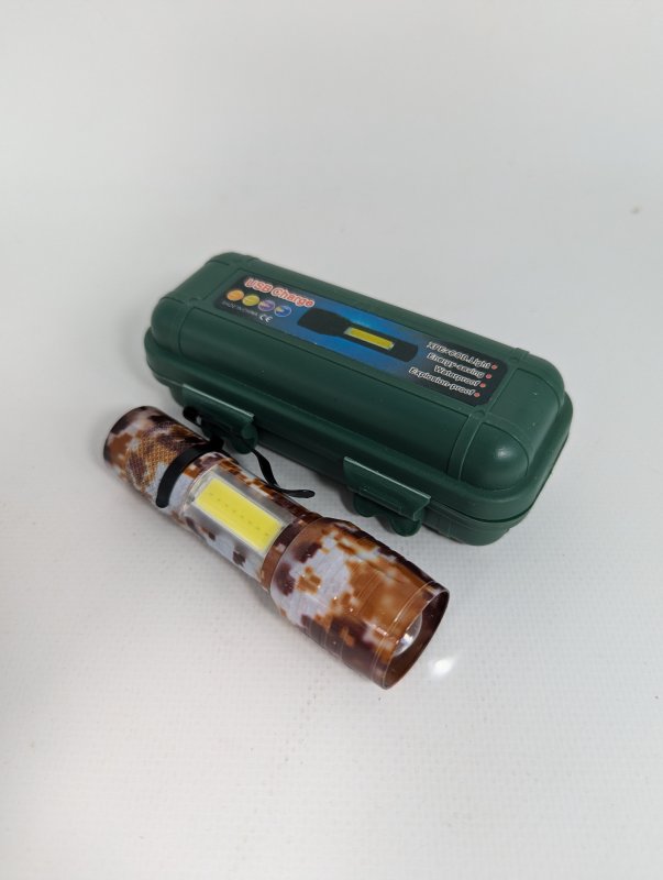 Фонарь YYC-535+COB акк.